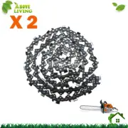 2Pcs Chainsaw Chains 72DL 3/8 .063 For 20" Stihl MS290 MS310 FARM BOSS MS360