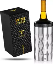 Wine Cooler - Insulated Portable Wine Chiller Bucket - Wine Chiller For Bottles