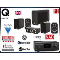在飛比找蝦皮購物優惠-NAD T 758 V3i + 英國 Q Acoustics