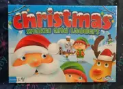 Christmas Snakes and Ladders Preschool 3+ Board Game Outset 2-6 players *New*