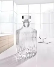Hotel Collection Fluted 9.25" H Whiskey Decanter, , NEW