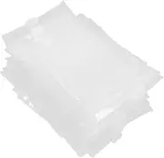 GLEAVI 50pcs Clear Resealable Self-zipping Bags: 3.14x3.14" Small Jewelry Storage Bags - Travel-friendly Transparent Self-sealing Plastic Pouch for Pills Trinkets