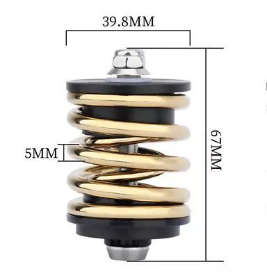 Bike Bicycle Shock Absorber Titanium Spring Rear Shock For Brompton