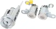 Ignition Lock Cylinder with Dual Door Lock Cylinders, Compatible with Tacoma 1995 to 2004, Dependable Ignition Solution