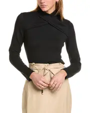 THEO THE LABEL Erato Criss Cross Neck Top