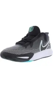 NIKE KYRIE 8 GO (GS) Size 6.5 Youth Black White And Light Mint