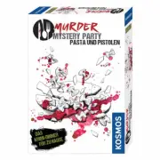 KOSMOS Murder Mystery Party Pasta and Guns Board Game Crime Dinner