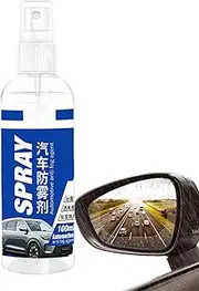 [Generic] Car Waterproof Spray - 100ml Glass Anti Fog Coating Agent Window Spray - Long-Lasting Shine Car Supplies Glass Cleaner for Windshield & Glass