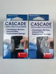 2 pieces Cascade 300 Bio-Sponge # CIF1 # REP70 Internal Filter NOS Quick Ship