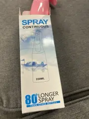 Empty Spray bottles, Continuous Spray Bottle with Fine Mist for Hairstyling,