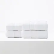 Renee Taylor Brentwood Low Twist 4 Pack Bright Bath Sheet