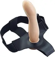 FDYVSQ Strap On Anal Dildo Soft Penis with Suction Cup Adjustable Harness Strap-On Dildos Pants Couple Flirting SM Sex Toys for Lesbian Women Bondage Game Set(Color:Complexion)
