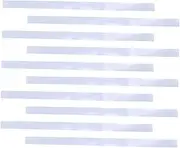 HEATSHAKING 10pcs Reflective Speedometer Tape Strips High Reflectivity Adhesive Stickers for Accurate Measurements of Tachometers and Speed Gauges Reflective Strips for Speed Testers