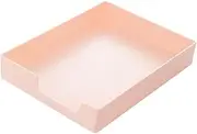 Homoyoyo 1Pc Pink Practical File Storage Box Document Organizer Design for Office Supplies Useful for Files Magazines and Conference Materials