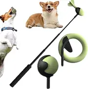 Pet Ball Thrower For Dogs, Interactive Dog Toys Thrower, Retractable Puppy Ball Throwing Stick, Pet Toy Ball Thrower