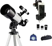 Children Astronomical Telescope Beginners 50-100mm Space Astronomic Refractor Kids Adults MonocularMonoscope Compact Spotting Scop