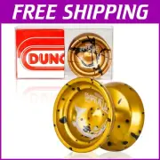 Expert Grade Aluminum Yo-Yo with Concave Bearing - Barracuda Gold w/Splash