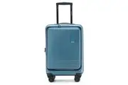 Tosca Horizon Front Lid Opening Suitcase Luggage 20" Small - Blue Sapphire