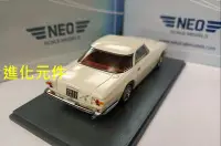 在飛比找Yahoo!奇摩拍賣優惠-Neo 1 43 瑪莎拉蒂雙門跑車模型 Maserati 5