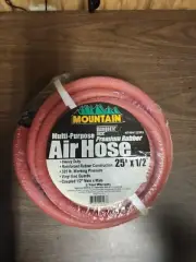 New Mountain (MTN841225RJ) Mountain 25 ft. x 1/2" Rubber Hose (H)