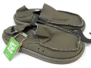 Sanuk Mens Vagabond Soft Top Hemp Army 8