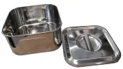 PMC Silver Clay Firing Vessel Sinter Pan 115x115x80mm Tray