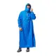 東伸 旅行者2代半開式背包雨衣 藍色 套頭式 連身雨衣 輕量化 大口袋收納