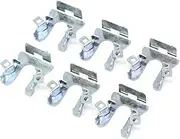 Red Hound Auto 6 Pivot Headlight Retaining Clips Compatible with Ford F-150 F-250 F-350 Bronco 1992-1996