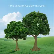 10-15cm HO/OO Scale Summer Trees Miniatures Garden Landscape Scenery Modelka