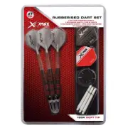 XQ Max Soft Tip Darts Beginner Set Rubberised 18g Barrel Flights Shafts Full set