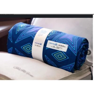 UNITED Business Polaris SAKS FIFTH AVENUE Blanket Claude Kameni | NEW Limited Ed