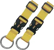 ARTSEWPLY 2Pcs Adjustable Luggage Straps Durable Binding Straps for Identification Break Design Suitable for Suitcases and Travel Bags