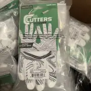 Cutters Game Day Football Glove Ultra Sticky Grip Youth L/XL Buy 3 Get 1 Free