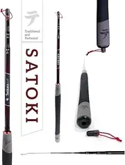Tenkara USA Fly Fishing (Complete Set: SATOKI™ Rod + Starter Kit) | Carbon Fiber, Lightweight, Telescopic