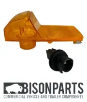 *FITS SCANIA PGRT SERIES AMBER SIDE MARKER REPEATER LAMP & BULB HOLDER SCAKIT23