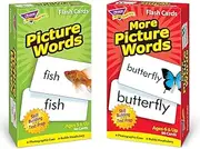 TREND ENTERPRISES, INC. T-53906 Picture Words Skill Drill Flash Cards Assortment