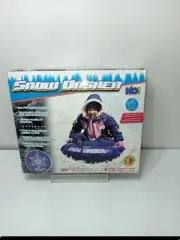 Snow Dasher Inflatable H2O Snow Tube Portable 39" Dia. Sled Heavy Duty