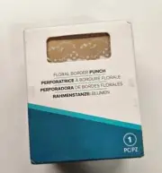We R Memory Keepers Edge Cartridge Punch-Floral 60000372 By American Crafts, New
