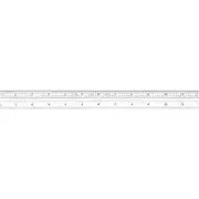 Starrett 12" Steel Rule C304R-12-12" 4R Grad 1/2" Width 66009