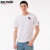 在飛比找蝦皮商城優惠-BIG TRAIN 潮人達磨基本圓領T-白 B80694