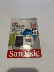 SanDisk Ultra 32GB Class 10 - SDHC Memory Card - (SDSDQUA-032G-A11A) New $10.00