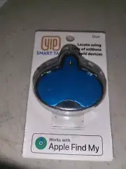 yip smart tag blue works w/ apple find my airtag just like