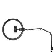 Flexible Webcam Stand with c Clamp 35.4 Aluminum Alloy Articulating Arm for Cameras 1/4 3/8 5/8 Mount Sturdy and Versatile