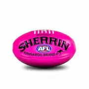 Sherrin Soft Touch PVC Pink Footy Football Youths size 3 Junior size 1 Mini 20cm