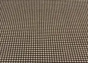 WAVERLY CHATTERBOX CHOCOLATE BROWN CHECK CURTAIN CUSHION FABRIC BY THE YARD 54"W