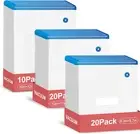 50 Pack Food Vacuum Sealer Bags, Reusable Sous Vide Bags for Food and Cooking, F