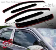 Vent Shade In-Channel Window Visor Sunroof Type 2 5pc For Jeep Commander 06-10 (for: Jeep)