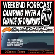 Funny Aussie Car 4x4 Sticker For Bundy Bundaberg Rum 200mm BNS Australian