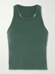 [lululemon] lululemon - Ebb To Street B/c Cropped Racerback Tank - Green - US6 US 6 Green