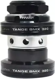 Tange MX320 Headsets Old School BMX 1" Threaded 32.7mm Cup, Black, TAS2953